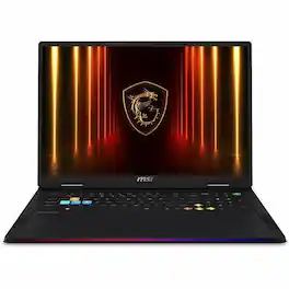 MSI - Raider 18 HX AI A2XW Raider 18 HX AI A2XWJG-841US 18" Gaming Notebook - UHD+ - 120 Hz - Intel Core Ultra 9 285HX - Black
