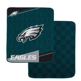 Pegasus - Philadelphia Eagles 60" x 70" Diagonal Ghost Checkered Double-Sided Blanket - Multicolor