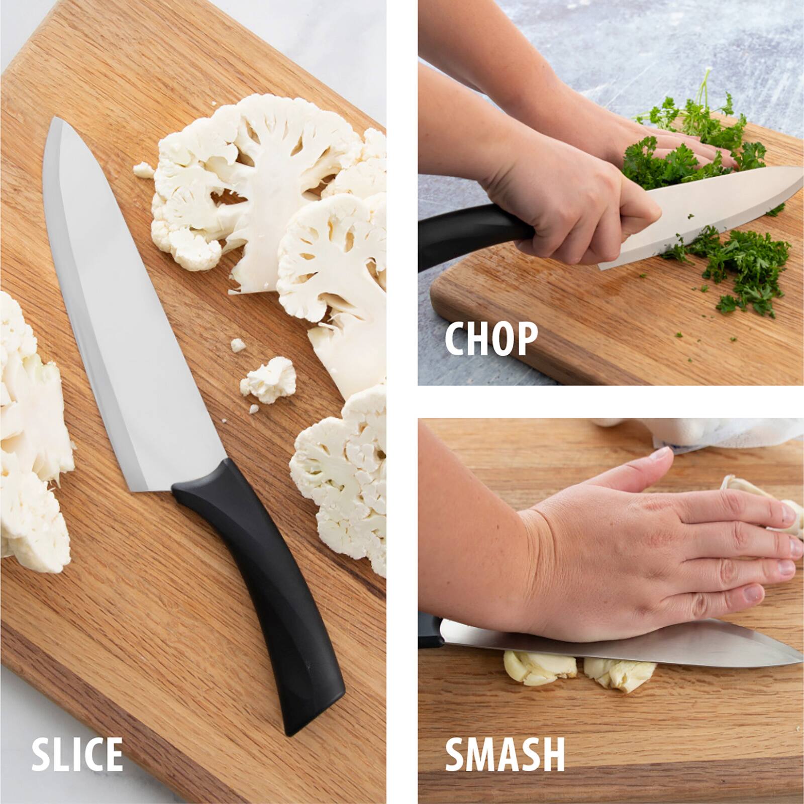 CHOP SLICE SMASH