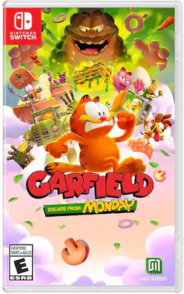 Garfield Escape from Monday for Nintendo Switch - VIDEOGAMES - Nintendo Switch