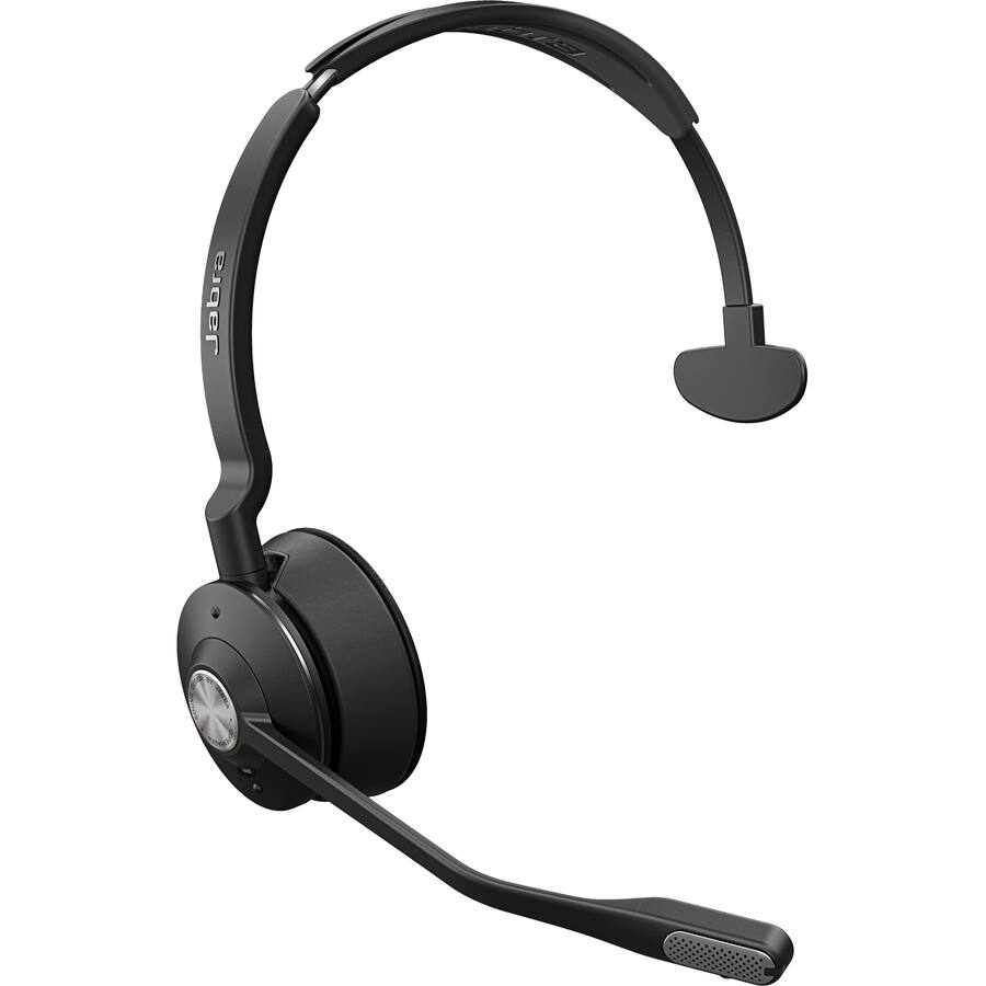 Alt View 1. Jabra - Jabra Engage 75 SE Headset - Mono - Wireless - Bluetooth/DECT - 492.1 ft - 40 Hz to 16 kHz - Over-the-head, On-ear - Black.
