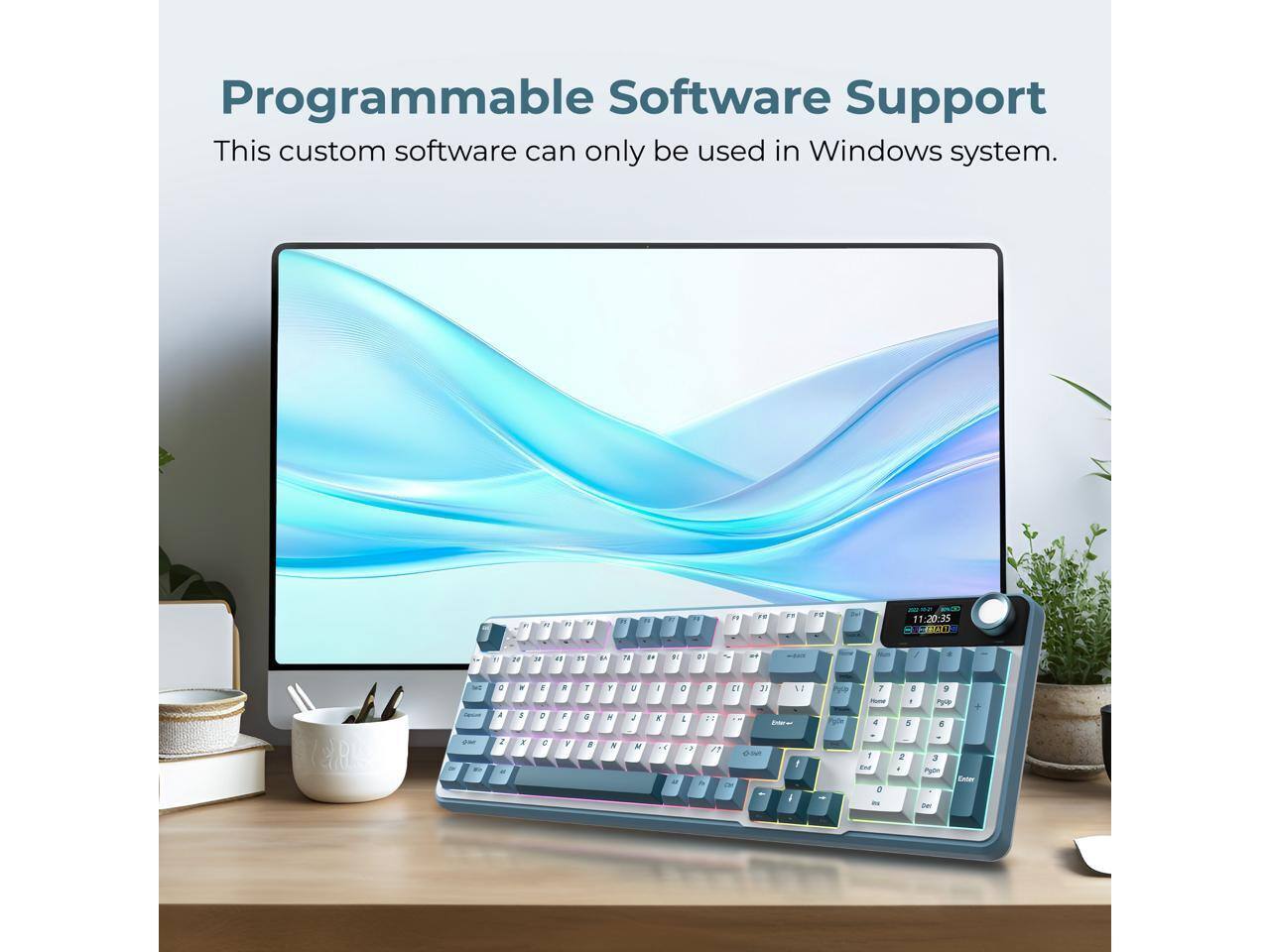 Programmable Software Support  
This custom software can only be used in Windows system.