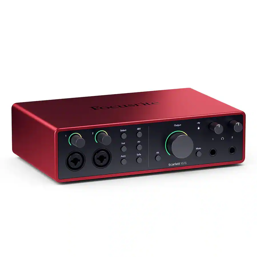 Focusrite Scarlett 16i16 4th Gen USB Audio Interface with Software ...