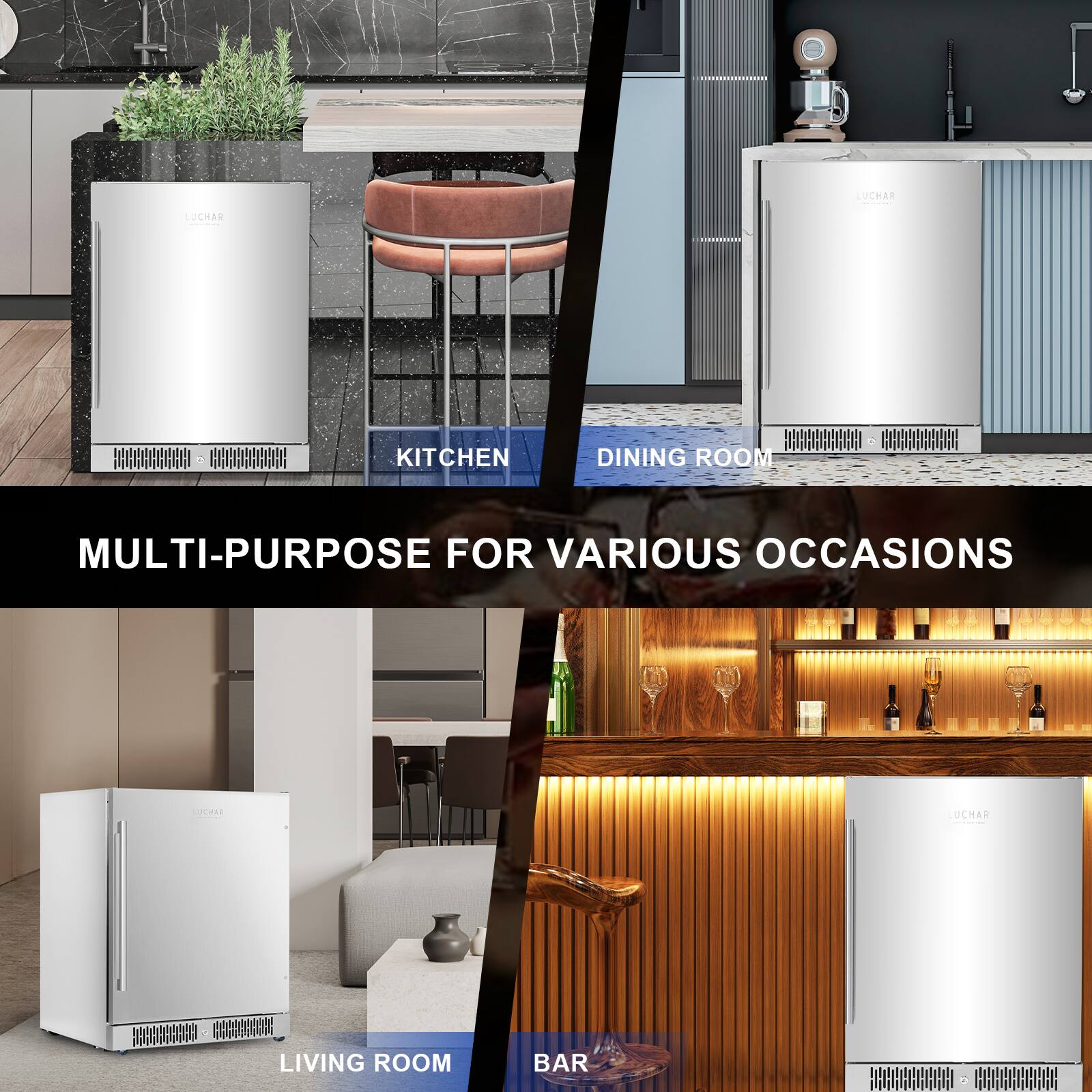 SUCH AS KITCHEN DINING ROOM MULTI-PURPOSE FOR VARIOUS OCCASIONS - LIVING ROOM BAR