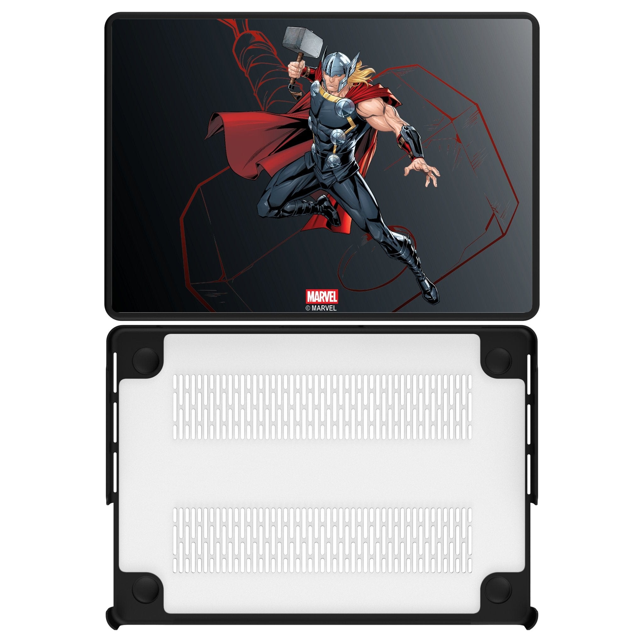 Keyscaper - Marvel MechLine Laptop Case - Apple MacBook Air 13-inch (M2, 2022)/(M3, 2024) - Thor