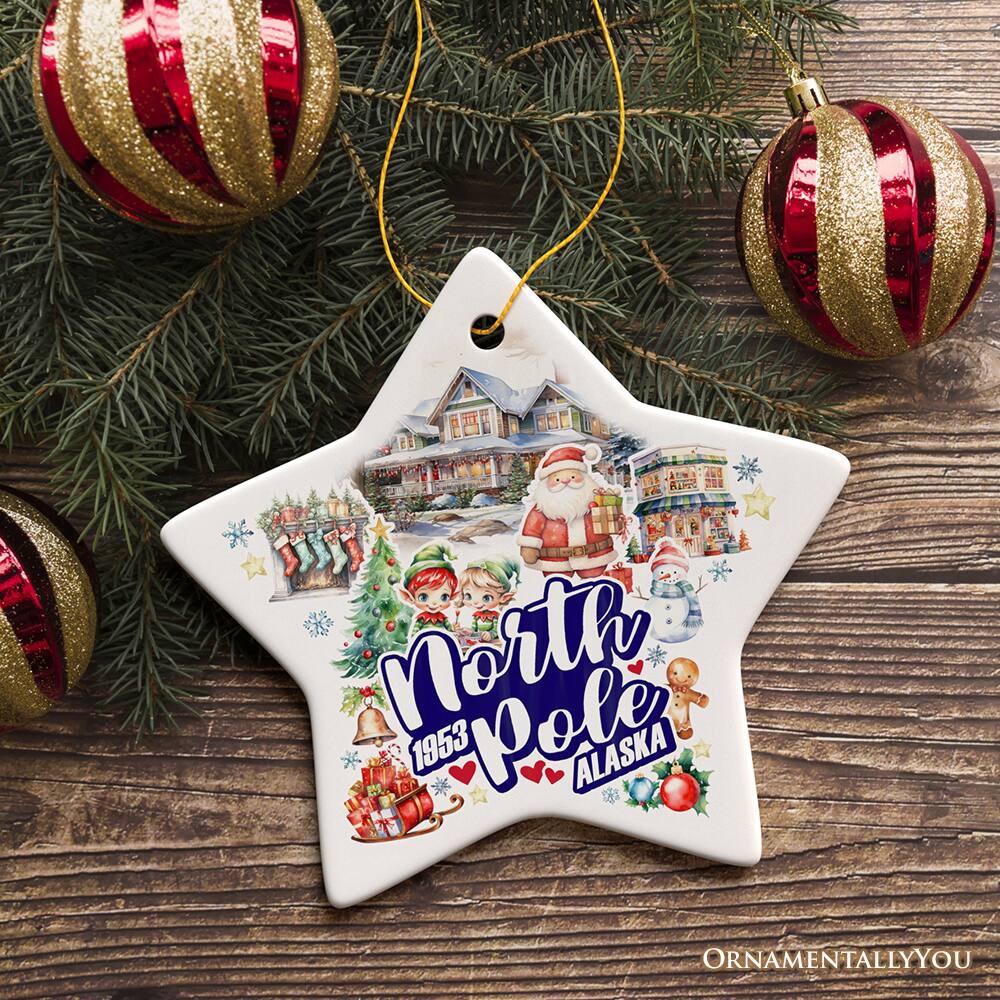 North Pole Alaska  
1953  
ORNAMENTALLY YOU