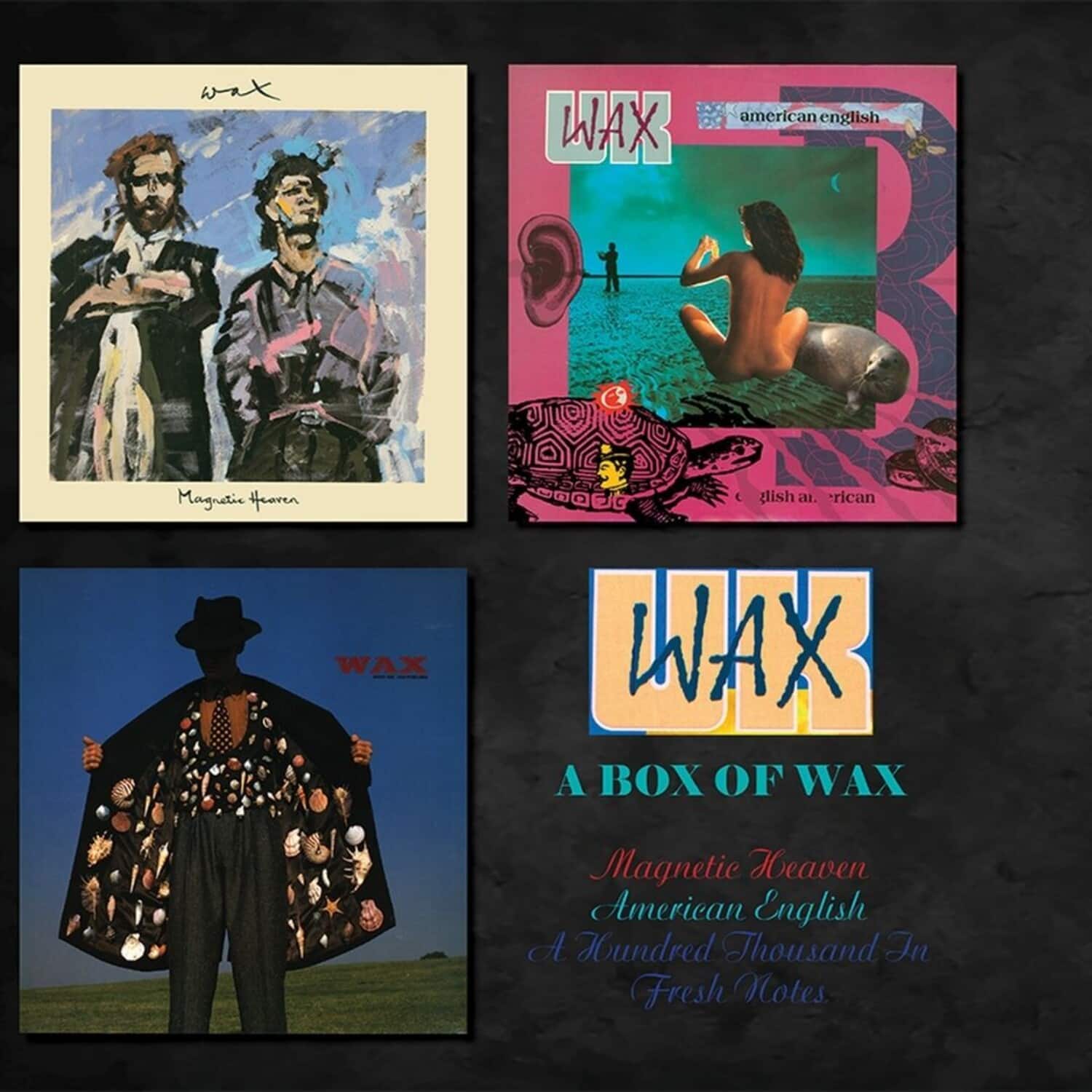 Wax UK - A Box Of Wax  - VINYL LP
