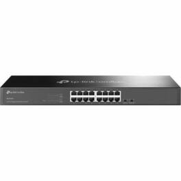 TP-Link - Omada DS1016G Omada 16-Port Gigabit Rackmount Switch - 16 Ports - Gigabit Ethernet - 10/100/1000Base-T - 10.68 W Power - Unknown