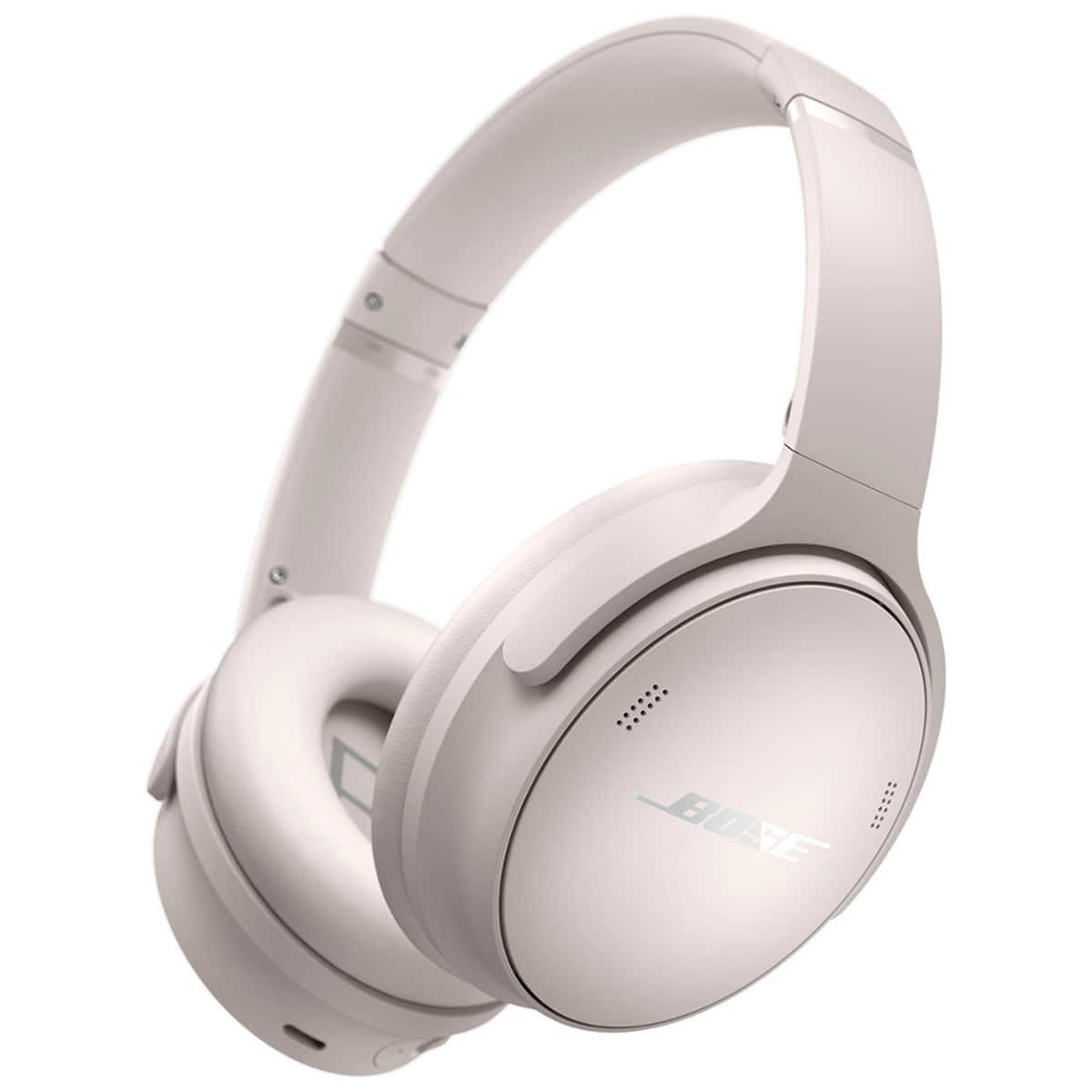 Bundle - Bose - QuietComfort Wireless Noise Cancelling Over-Ear Headphones White Smoke
