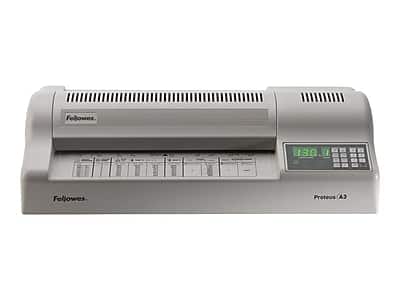 Fellowes - Proteus 125 Thermal & Cold Laminator, 12.5" Width, (5709501) - Putty