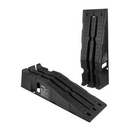 Stalwart - Car Ramp Lifts for Oil Changes 2-Pack - Black
