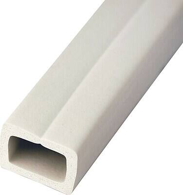 Alt View 4. UT Wire - UT Wire 10' Cord Channel, White (UTW-CC1001-WH) - White.