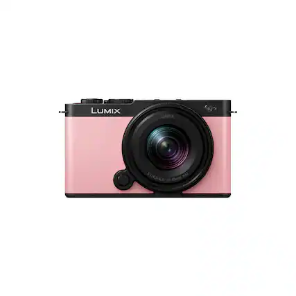 Lumix Lumix camera with a 18-40mm lens.