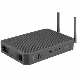 LG - CQ600N-6N Thin Client - Intel Celeron N5105 Quad-core (4 Core) 2 GHz - 4 GB RAM DDR4 SDRAM - 16 GB Flash - Black