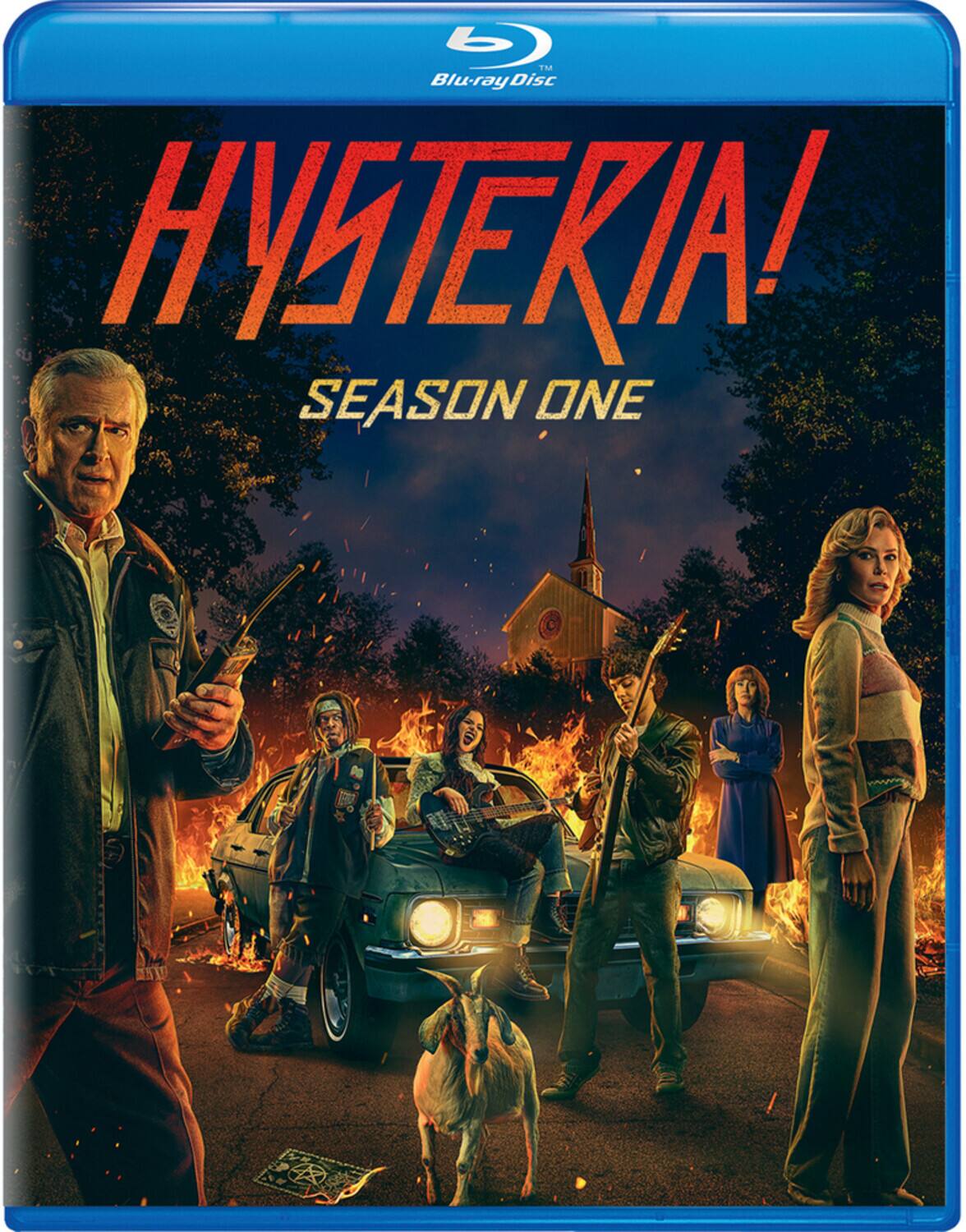 Front. Hysteria!: Season One (MOD) (BluRay Movie).
