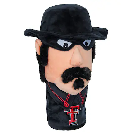 Front. WinCraft - Texas Tech Red Raiders Mascot Headcover - Multicolor.