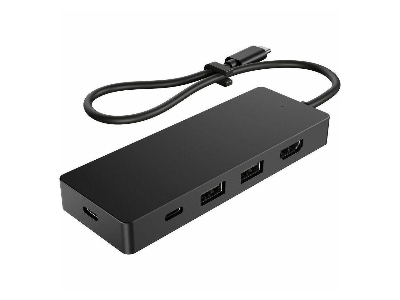 Alt View 2. HP - HP USB-C Travel Hub G3 (86S97UT).