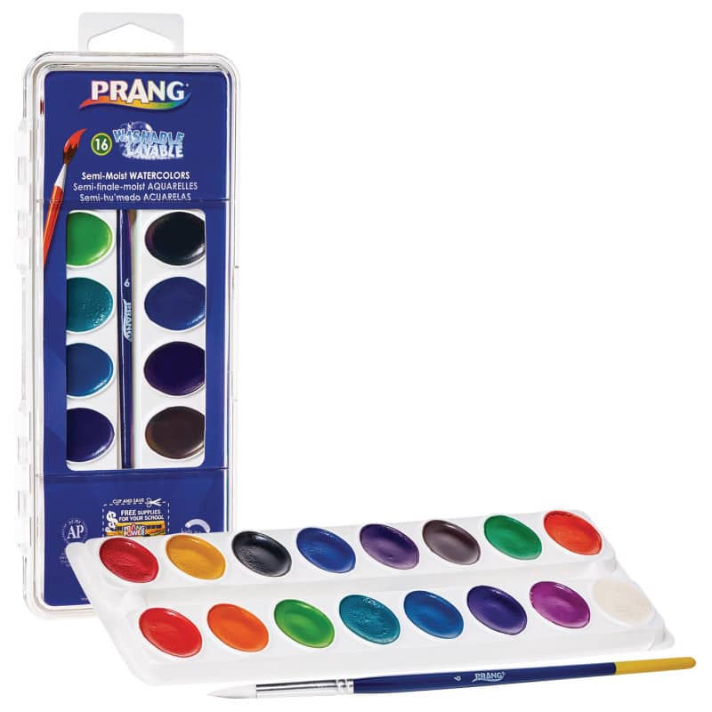 Prang - Semi-Moist Washable Watercolor Set 16 Assorted Colors price history on PriceWatchPro