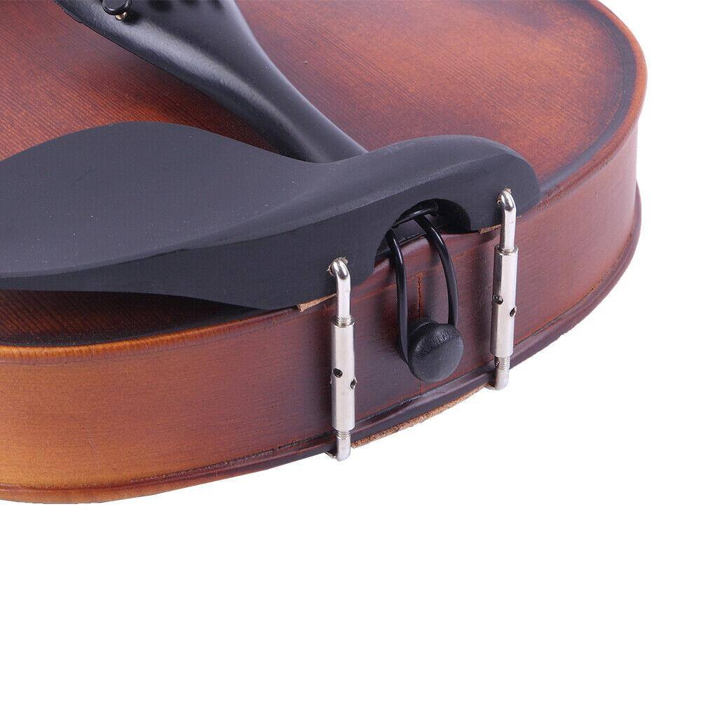 Angle. Winado - 4/4 Classic Solid Wood adult Retro Acoustic Violin+Case+Bow+Rosin+Tuner for Gift.