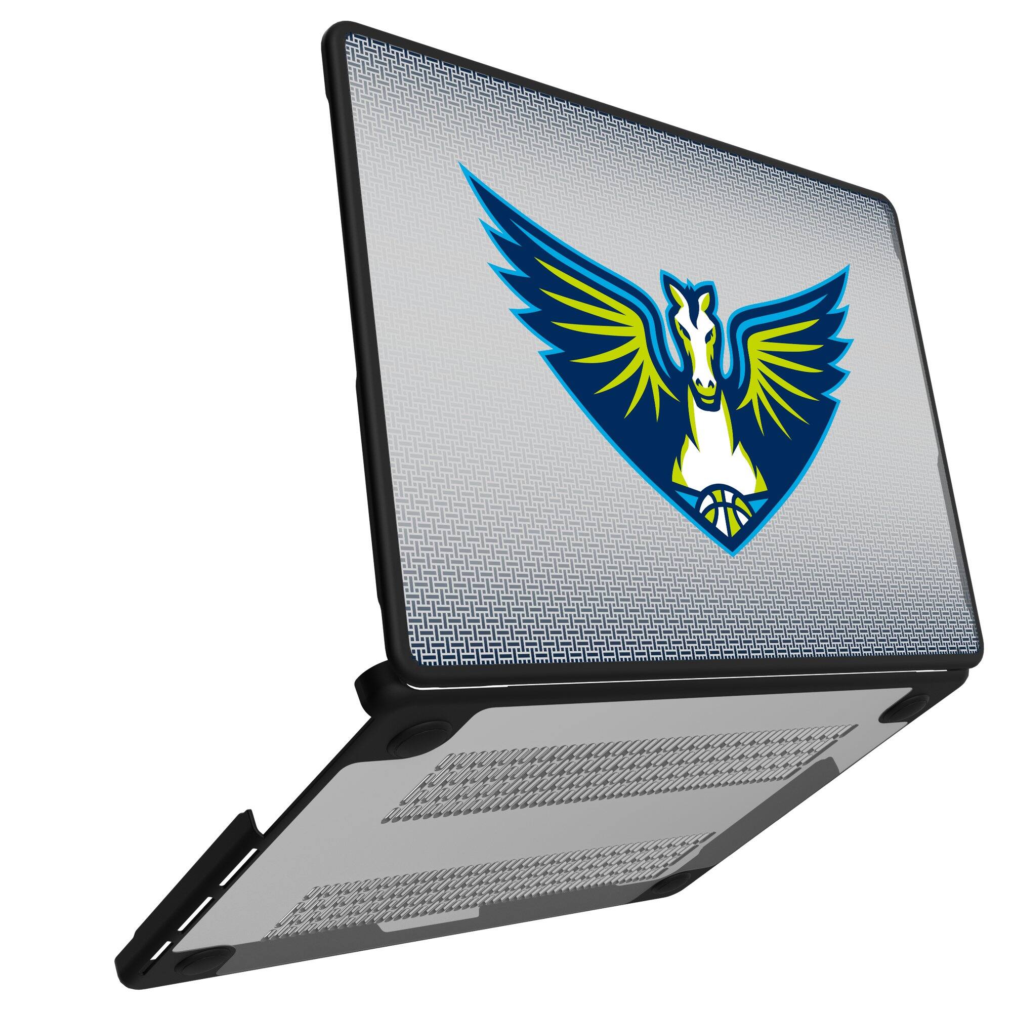 Alt View 1. Keyscaper - Dallas Wings Linen MacBook Case - Multicolor.