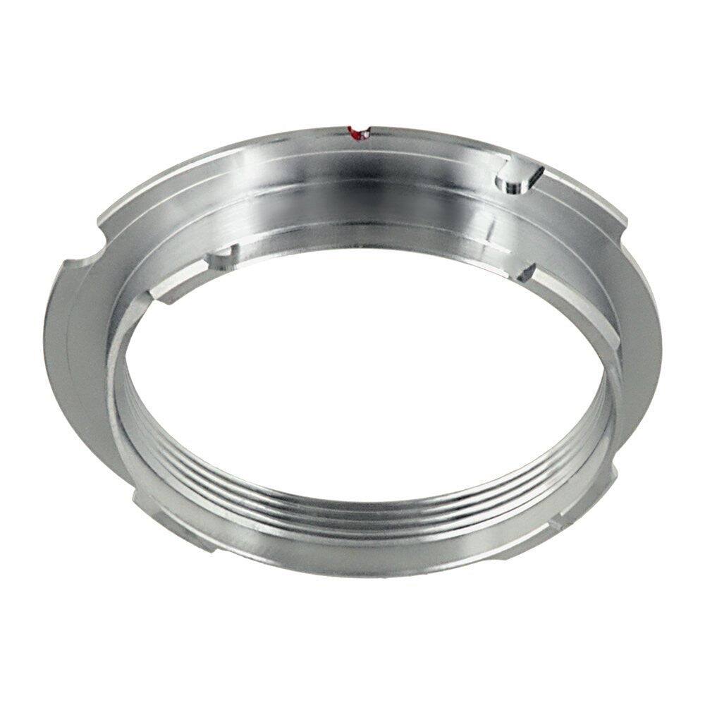 Left. Fotodiox - Lens Adapter - Compatible with Leica Thread Mount Lenses to fit Leica M Mount Cameras w/ 35-135mm Frames.