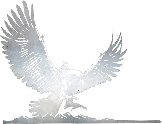Front. Weta Workshop - WETA Workshop x Metalbird - The Lord of the Rings Trilogy - Gandalf on Gwaihir Metalbird - COLLECTIBLES - Multicolor.