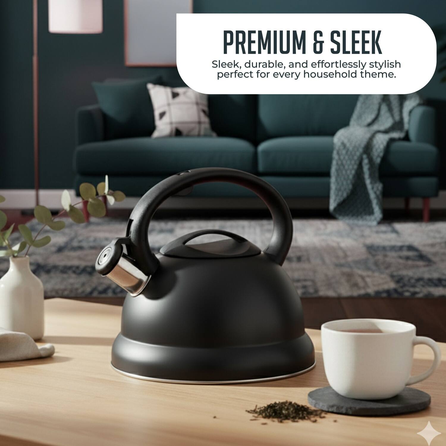 PREMIUM & SLEEK  
Sleek, durable, and effortlessly stylish perfect for every household theme.