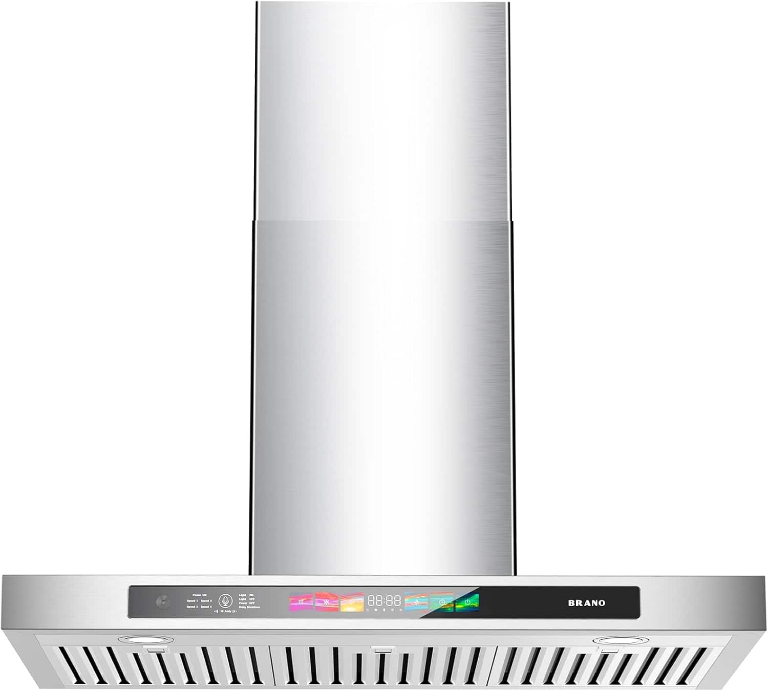 Chery Life - 30 inches - Convertible - Wall Range Hood - Silver