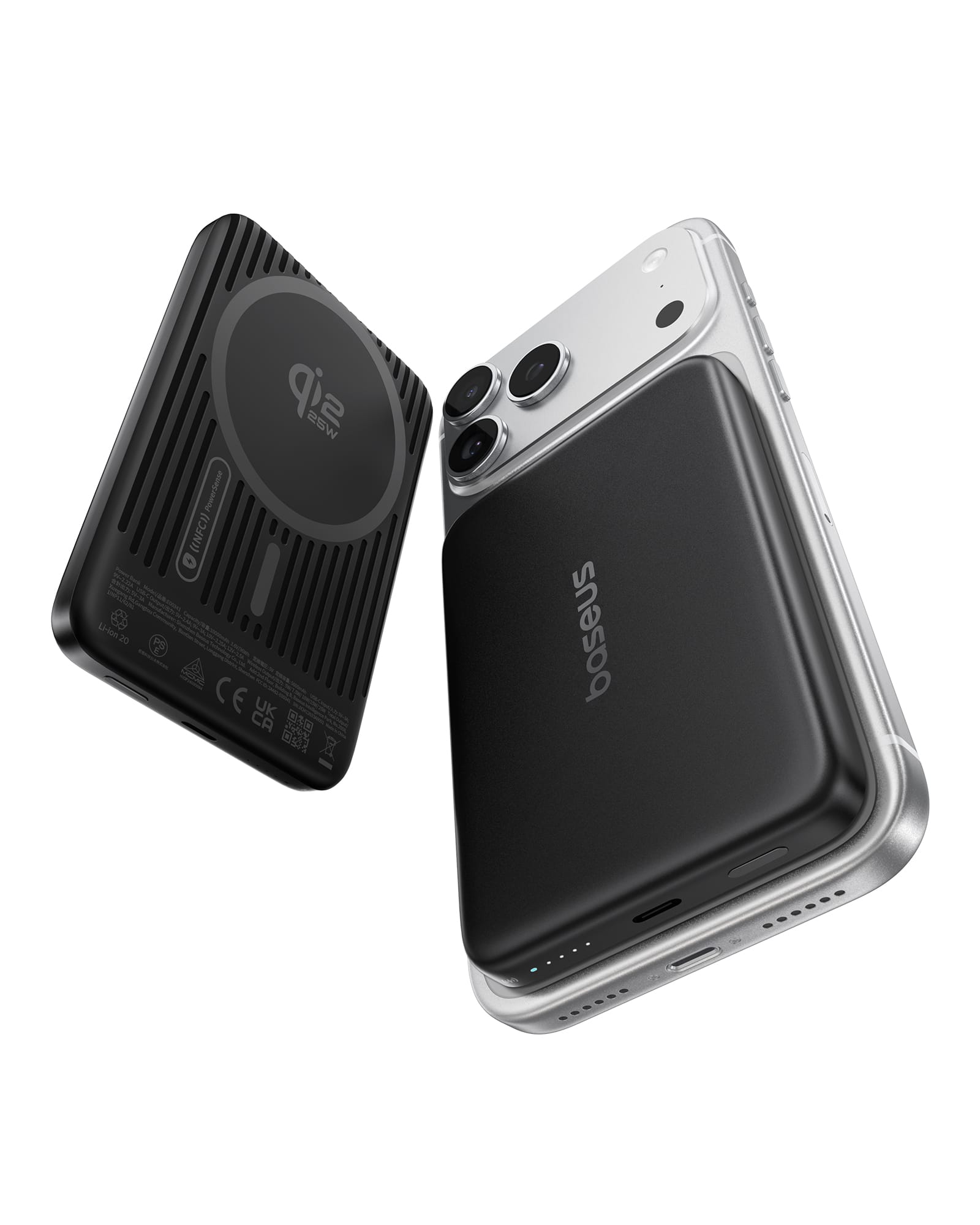 Baseus - PicoGo 10000mAh Magnetic Wireless Power Bank with Qi2.2 25W Charging, 30W USB-C Fast Charging, Ultra Slim Portable Charg - Black price history on PriceWatchPro