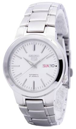 Seiko - Automatic 21 Jewels SNKA01 SNKA01K1 SNKA01K Men's Watch - White