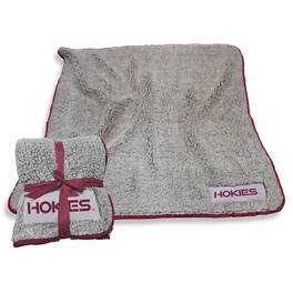 Logo Brands - Virginia Tech Hokies 50" x 60" Frosty Fleece Team Blanket - Multicolor