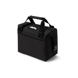 AO Coolers - Original Canvas Series 12-Pack Soft Cooler - Black