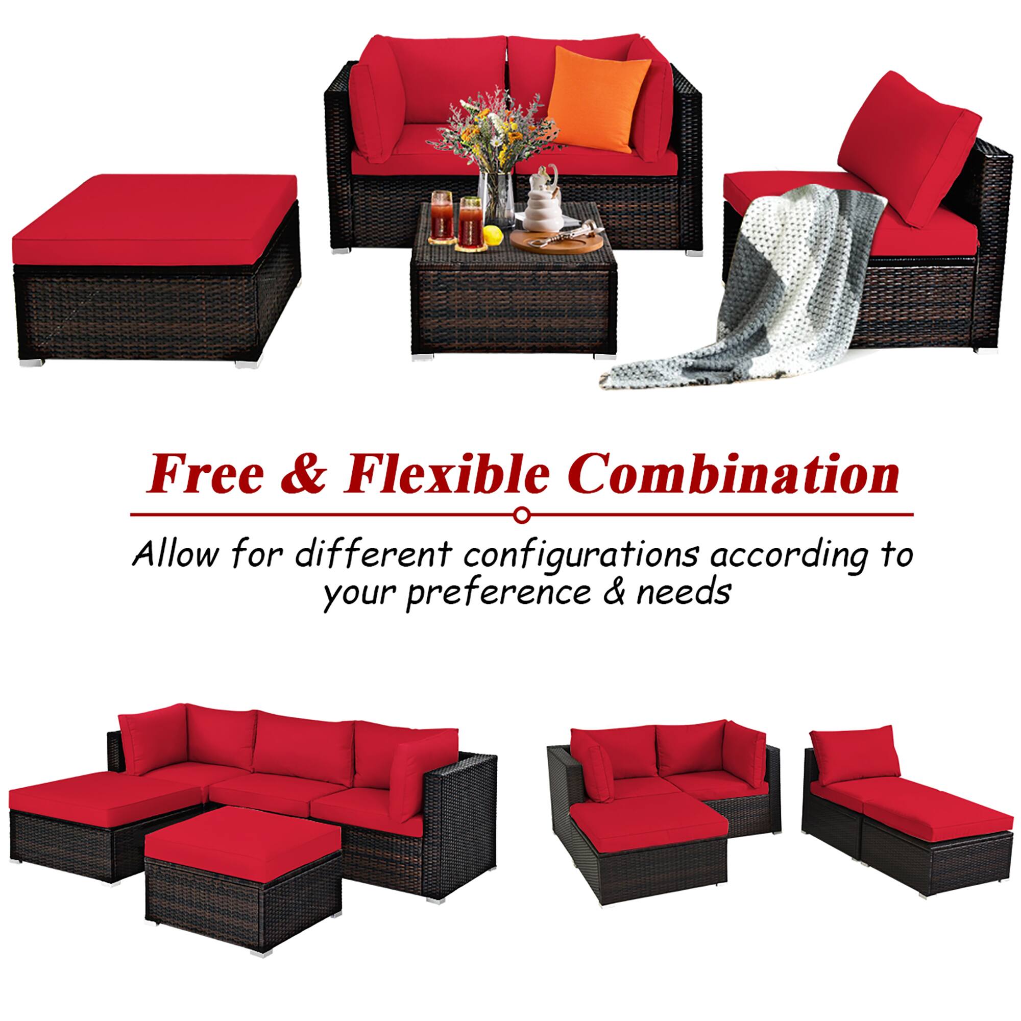 Free & Flexible Combination
Allow for different configurations according to your preference & needs