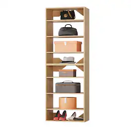 Roomtec - 25.5 in Wood Modular Closet System Unit-Customizable Wall Mounted Walk-In Closets for Bedroom or Walk-in Closet - Wood