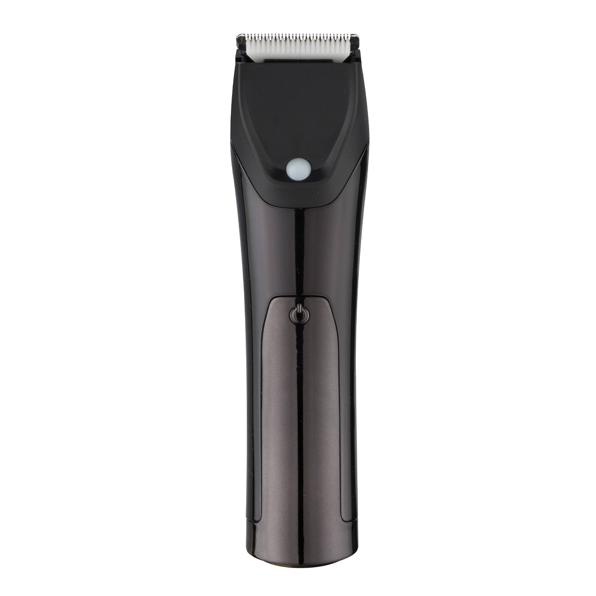 Alt View 1. Barbasol - Men’s Wet & Dry 5-Head Electric Shaver with LCD & Brush - Blue.