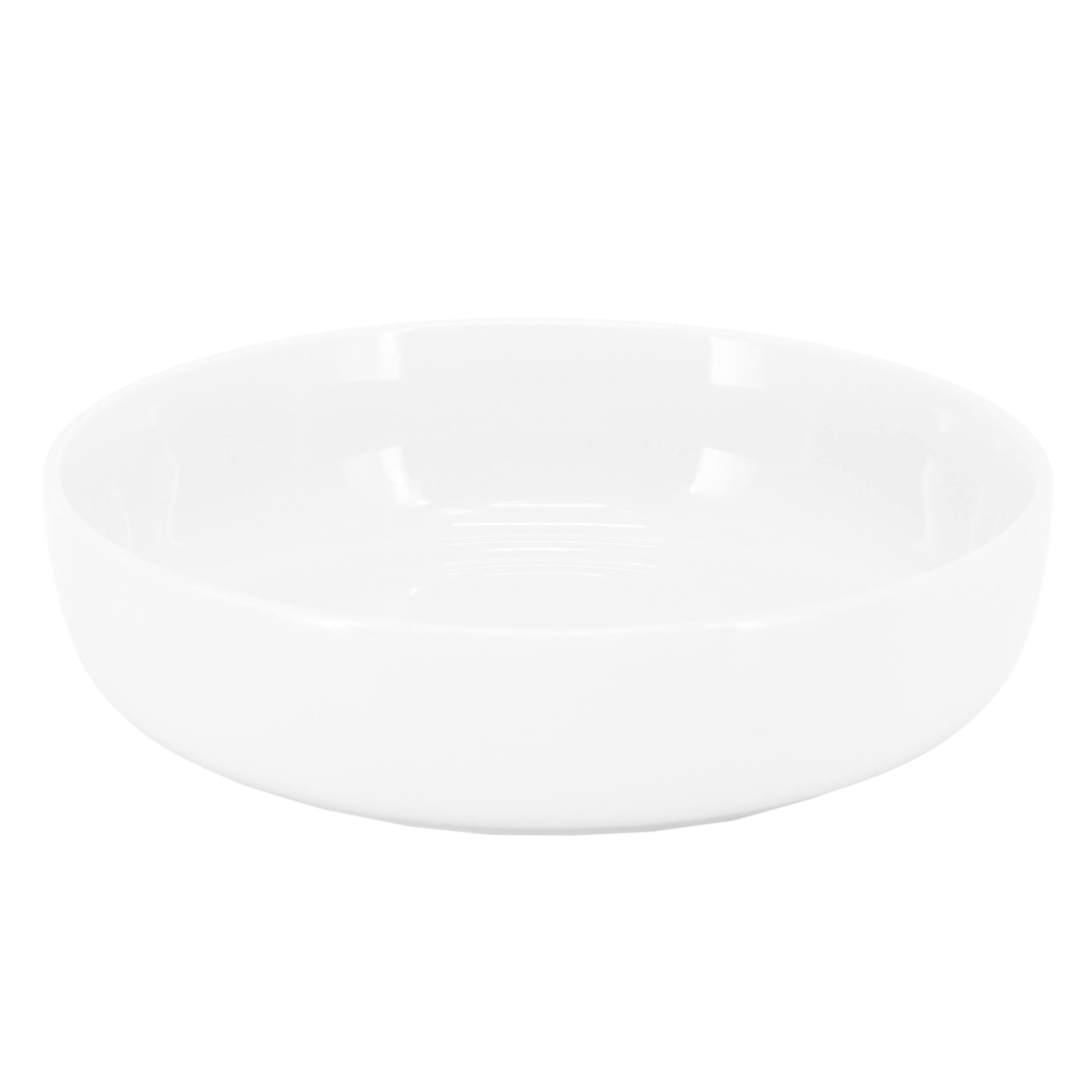 Alt View 3. Elama - Elama Duncan 18 Piece Porcelain Dinnerware Set in White - White.