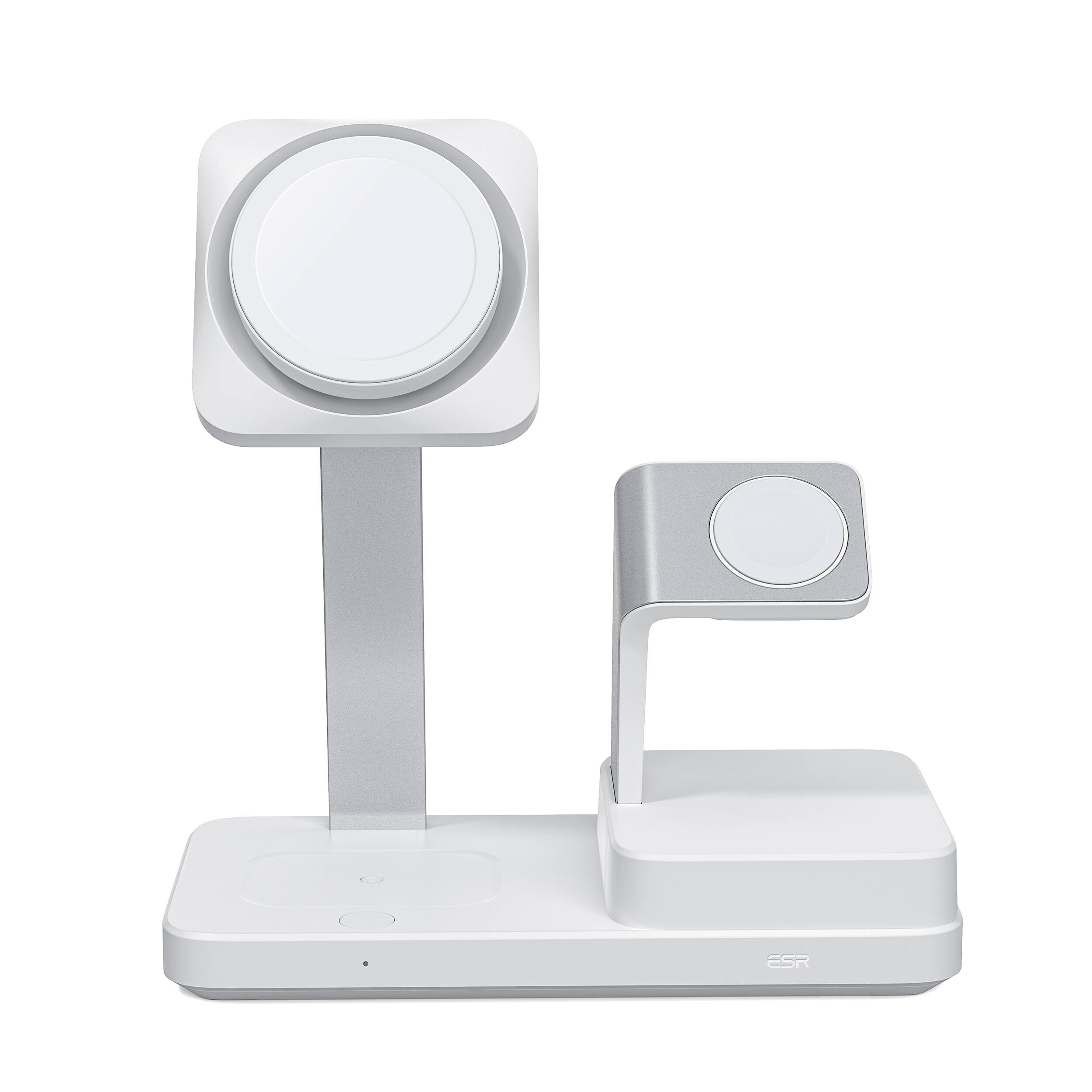 Alt View 11. ESR Gear - 100W 6-in-1 Charging Station with MagSafe and CryoBoost for iPhone - White.