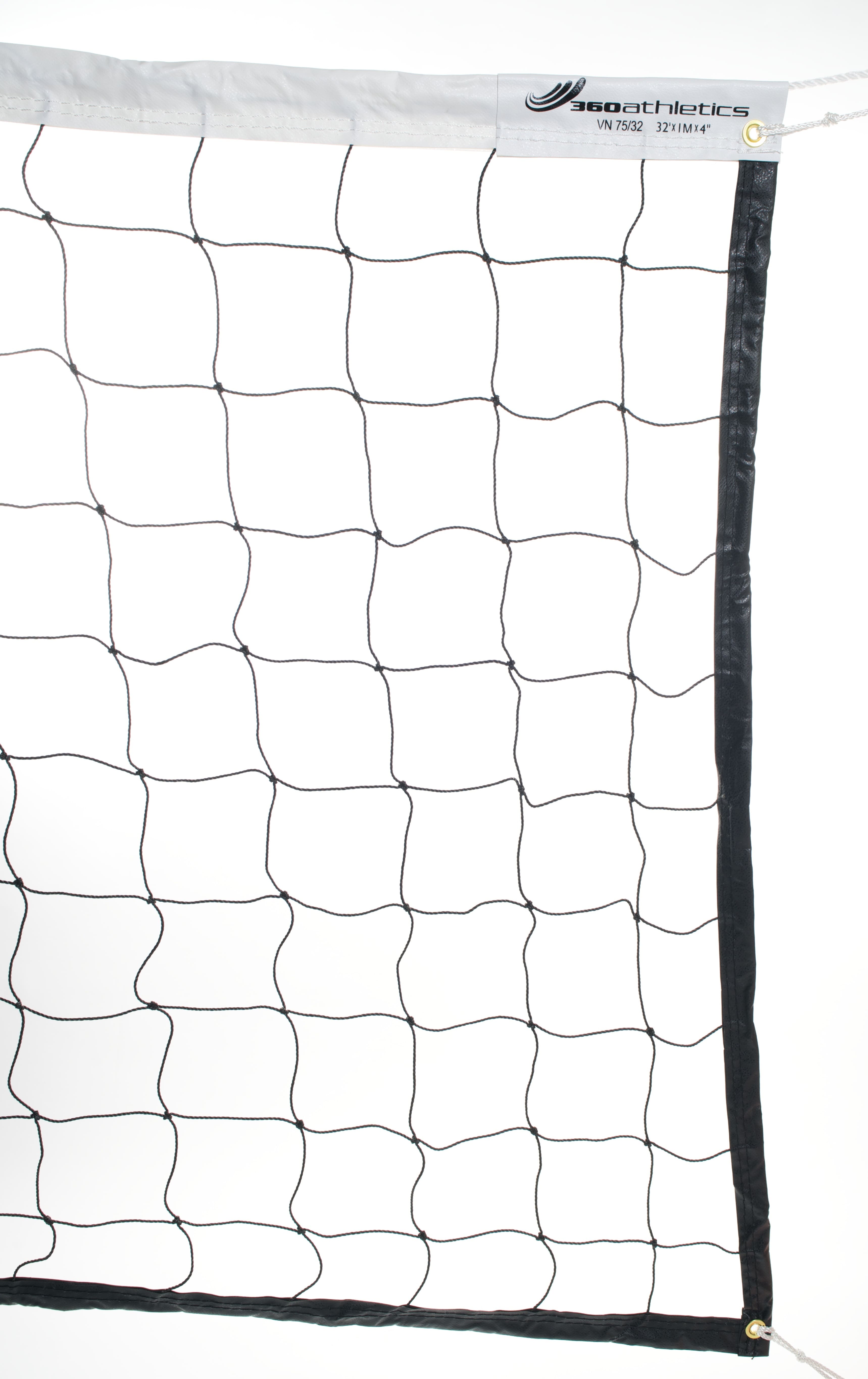 360 - ATHLETICS Institutional Volleyball Net - Black