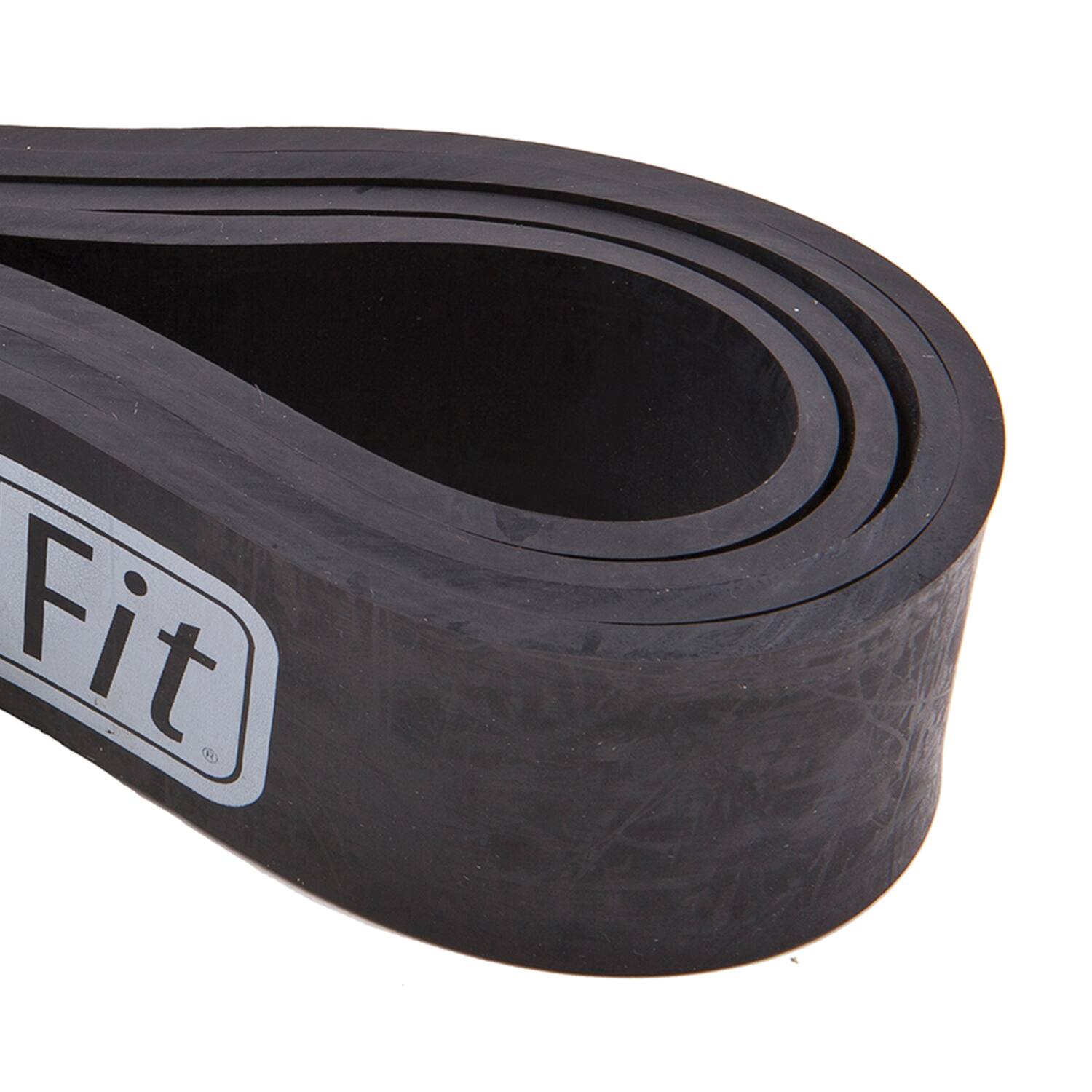 Alt View 1. GoFit - Super Band resistance exercise band - Black.