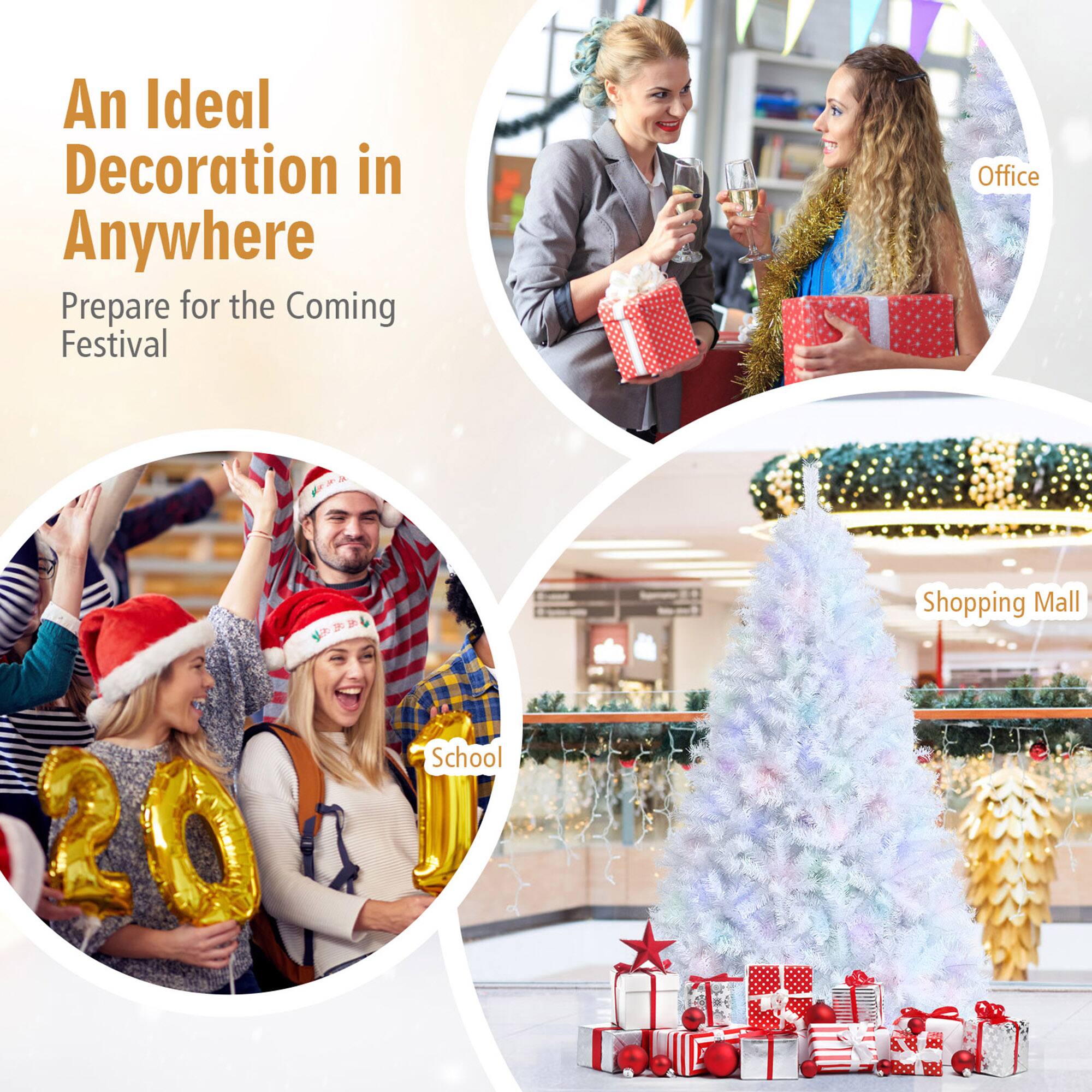 An Ideal Decoration in Anywhere  
Prepare for the Coming Festival  

Office  
Shopping Mall  
School