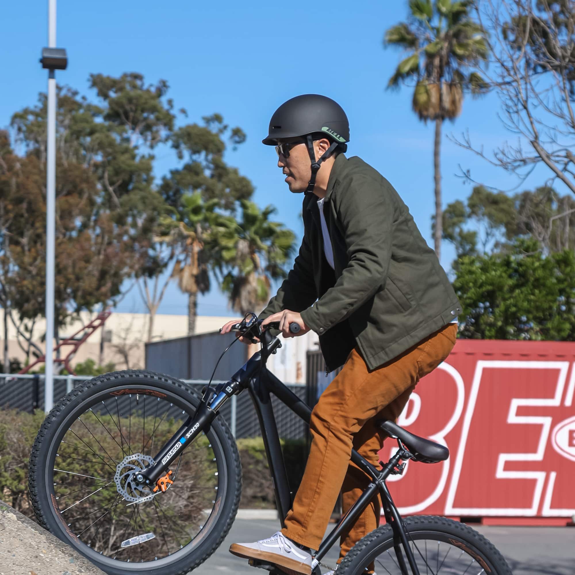 Alt View 17. Bell - Huxley Helmet for Bike and Scooter - BLACK/GREEN.