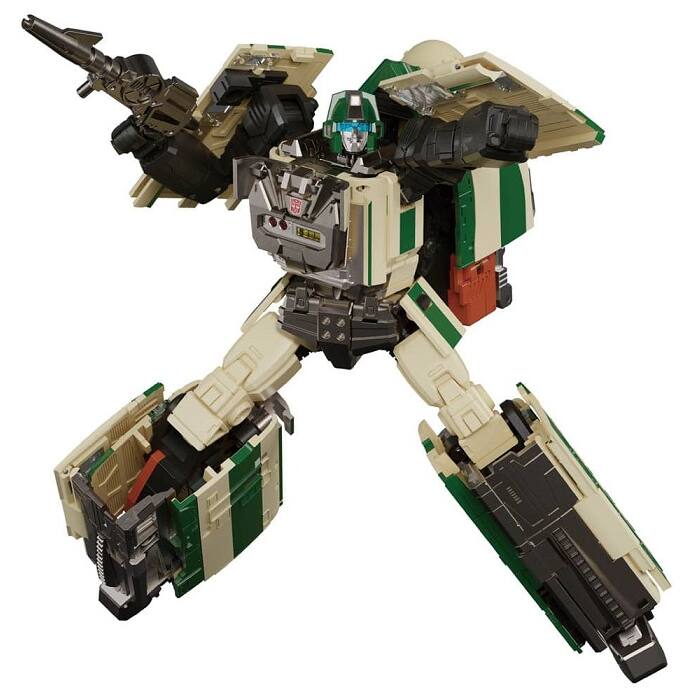 Front. Transformers - MPG-03 Trainbot Yukikaze Raiden Combiner | Transformers Masterpiece G.