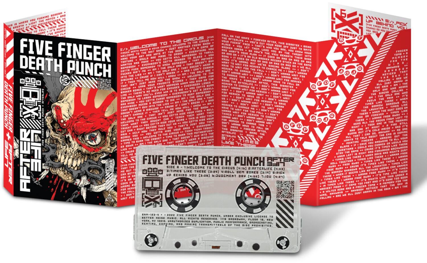 Five Finger Death Punch - AfterLife   - CASSETTES price history on PriceWatchPro