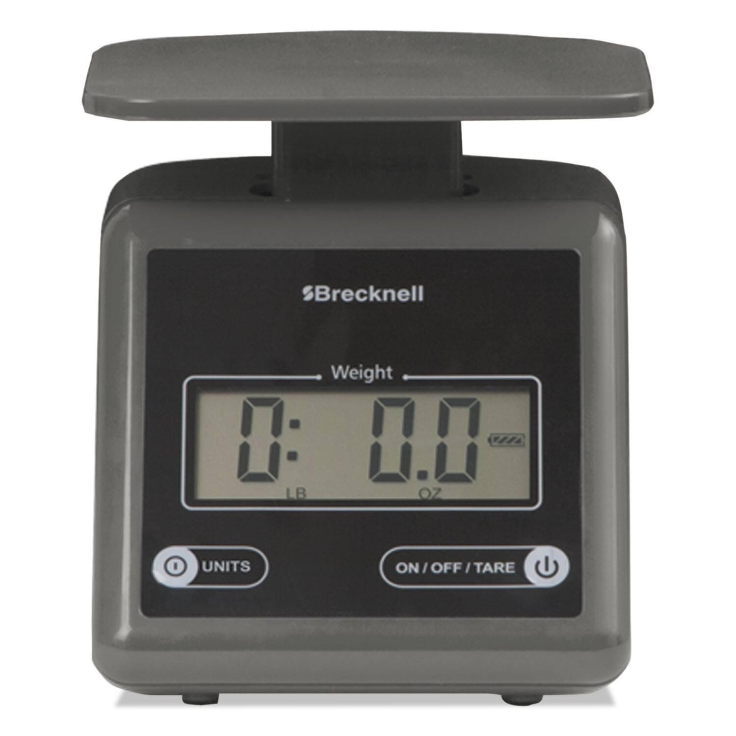 Brecknell Weight B: 0.0 LB 0.0 OZ  
UNITS ON/OFF/TARE OFF TARE