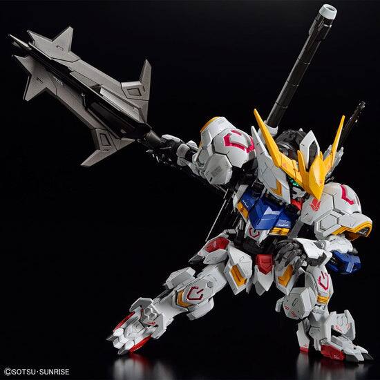 Back. BANDAI NAMCO Entertainment - Bandai - Bandai Hobby - Mobile Suit Gundam- Master Grade SD - Barbatos Gundam Model Kit.