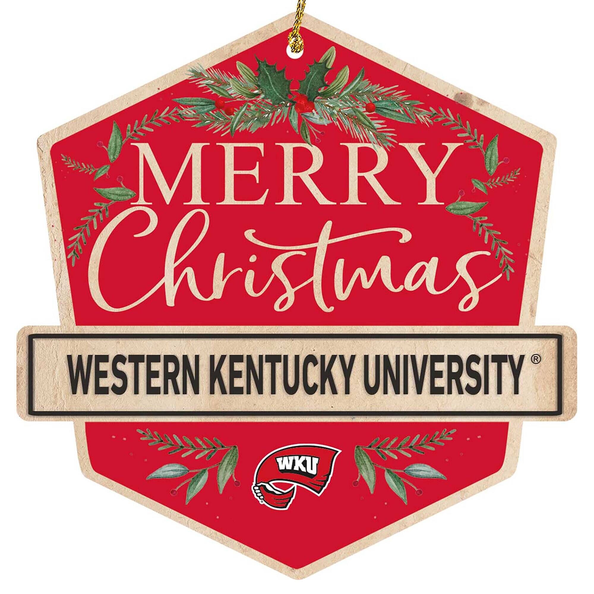 MERRY Christmas  
WESTERN KENTUCKY UNIVERSITY  
WKU