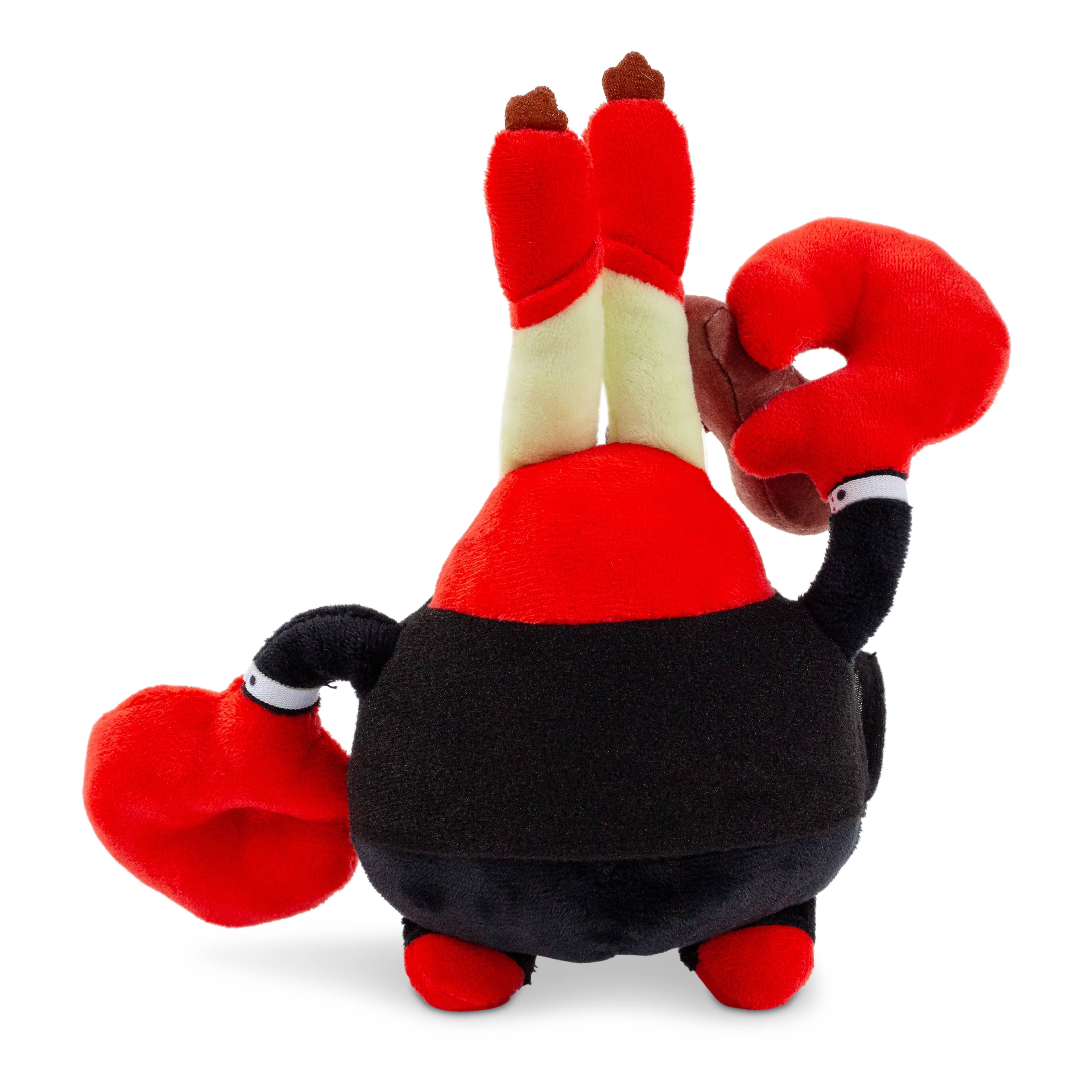 Alt View 2. Nickelodeon - Nickelodeon SpongeBob SquarePants Mr. Krabs Violin 8-Inch Collector Plush Toy - Red.
