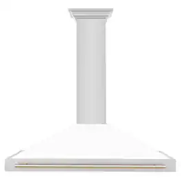 ZLINE Autograph Edition - 48 inches - Externally Vented - Wall Range Hood - White Matte