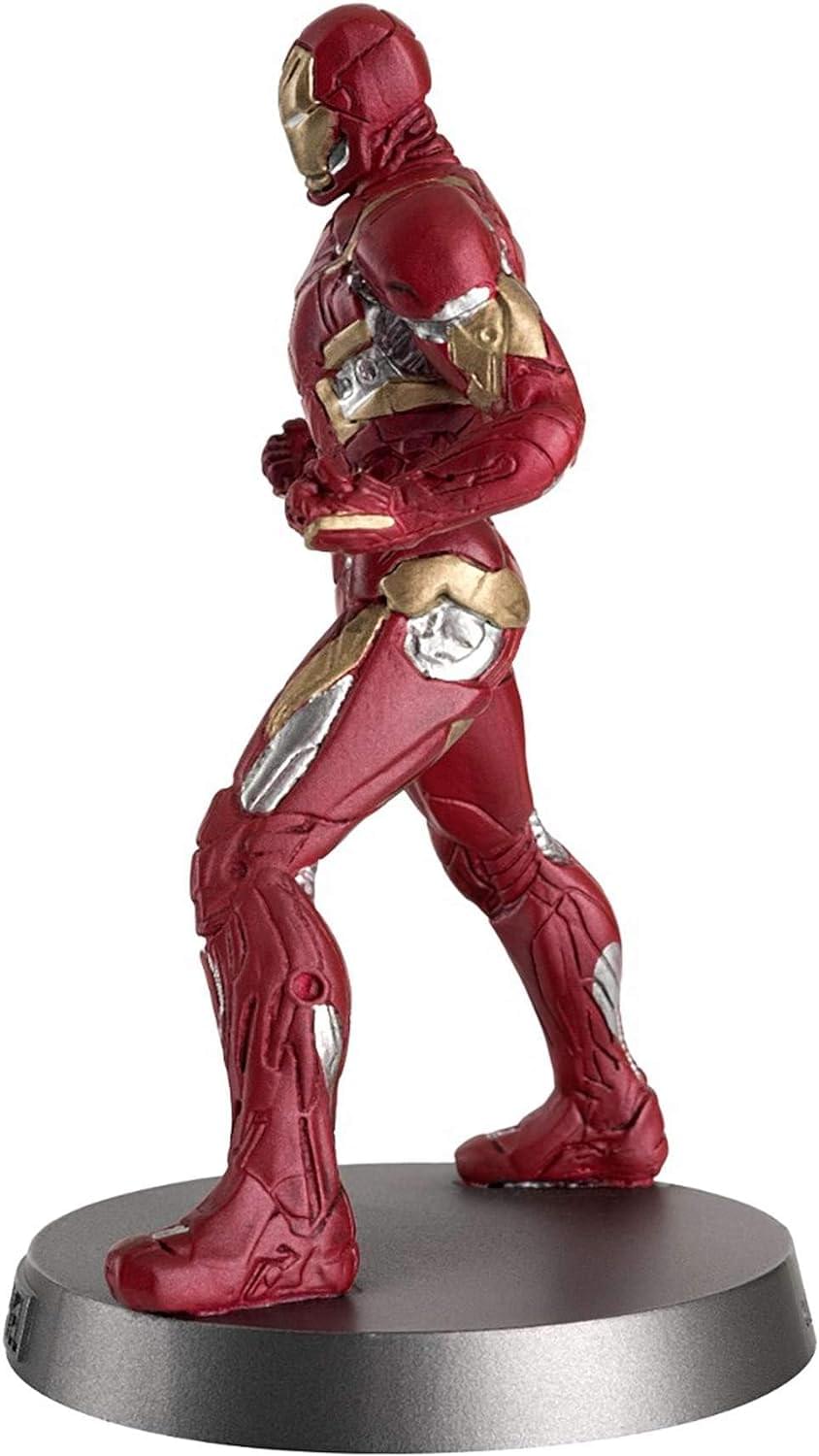 Alt View 1. Marvel - Eaglemoss Marvel Heavyweights 1:18 Metal Statue | Iron Man Mk 46 - Red.