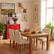 Left. Malletson - 3-Tier Modular Metal Sideboard Buffet, Modern Storage Accent Cabinet with Doors for Kitchen Dining Room - Red.